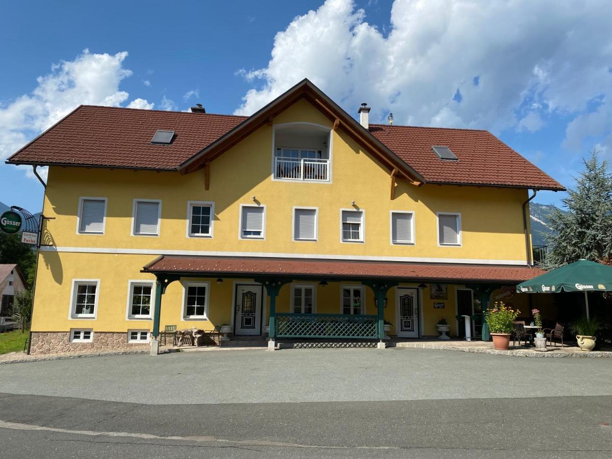 Gasthaus Zum Fuchs - Familie Andrae Hermagor-Pressegger See Buitenkant foto